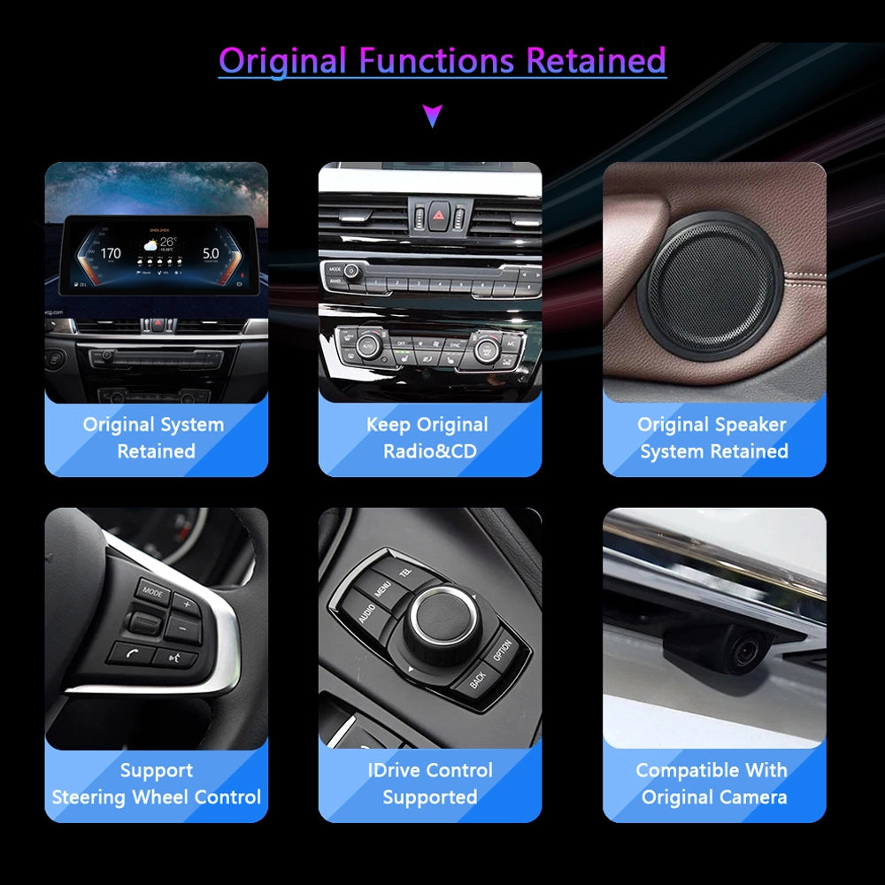 Idoing 8.8 inch Android 13 Qualcomm Chip Car Radio For BMW 5 3 Series E60 E61 E62 E63 E90 E91 E92 E93 CCC CIC 2005-2011
