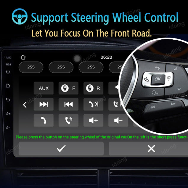 Idoing 9inch Android 13 Radio Head Unit For Ford KA 2008-2012