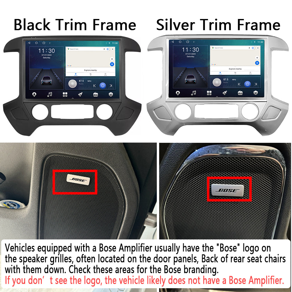 Idoing 13.1inch Android Radio Head Unit For Chery Chevrolet Silverado GMC Sierra 2014-2018