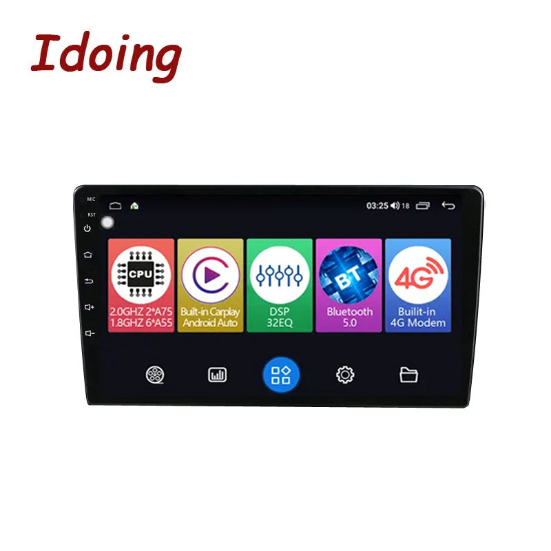 Idoing 10.2inch Android 12 Car Radio Head Unit Universal