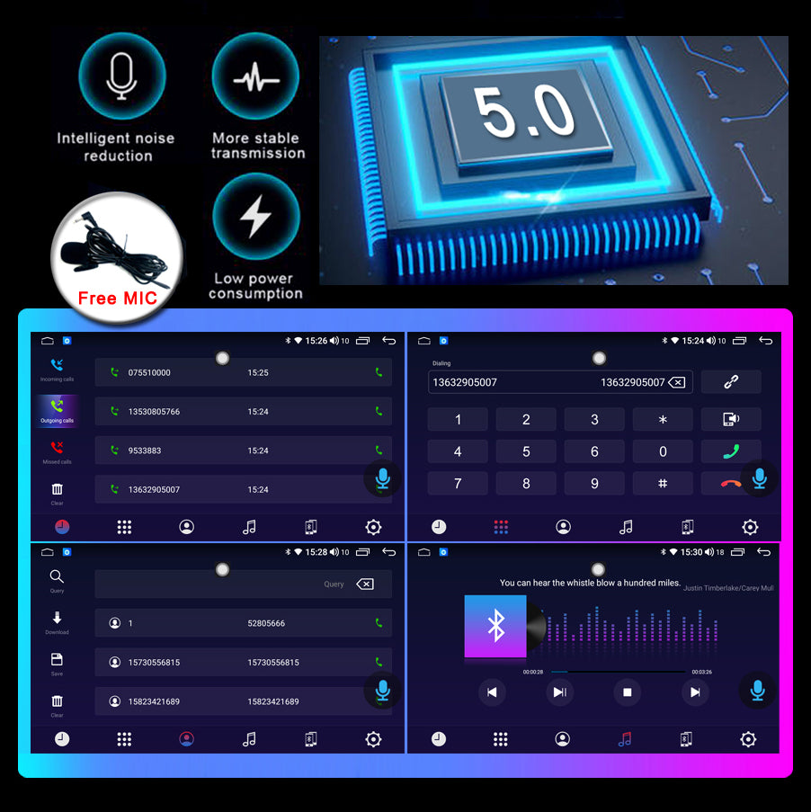 Idoing 10.2inch Android 12 Radio Head Unit For Toyota Land Cruiser Prado 2018