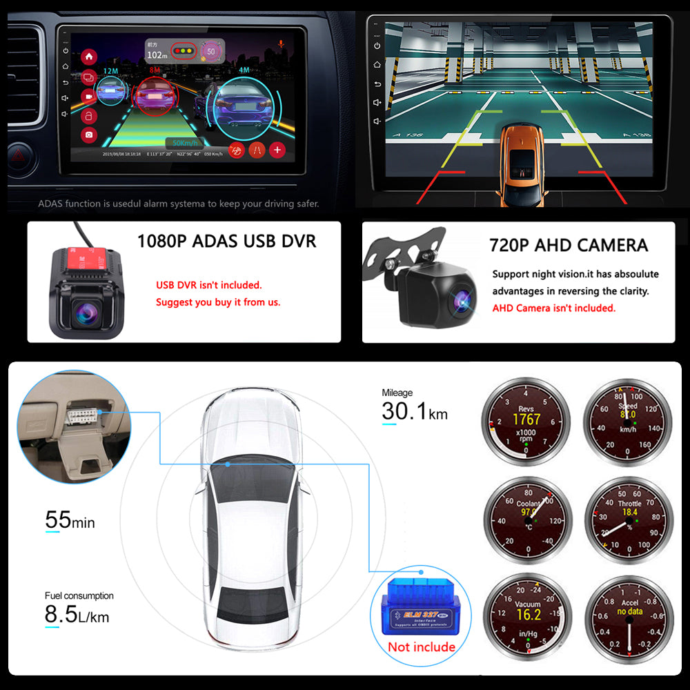 Idoing 9inch Android 12 Radio Head Unit For Skoda Superb 2008-2014