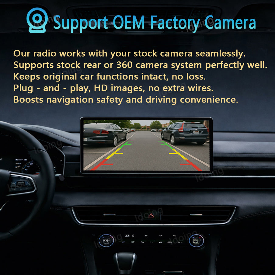 Idoing 10,2 Zoll Android 12 Radio-Haupteinheit für Toyota RAV 4 XA50 2019-2020
