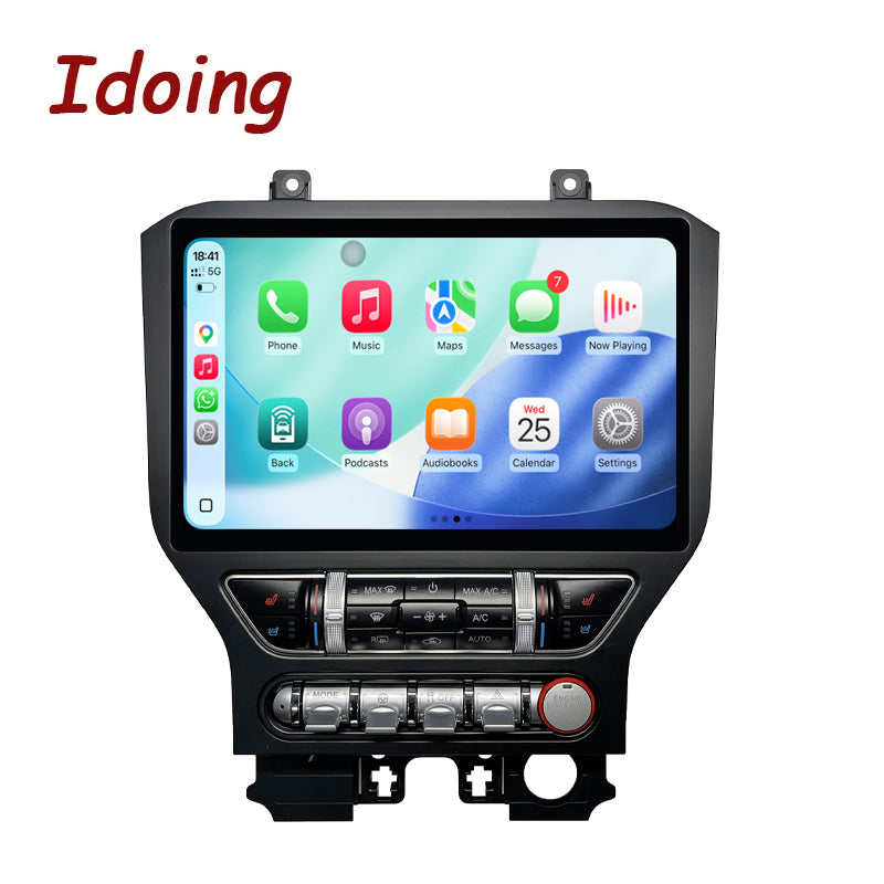 Idoing 11.5 inch Android 13 Radio Head Unit 6GB+128GB For Ford Mustang 2015-2021