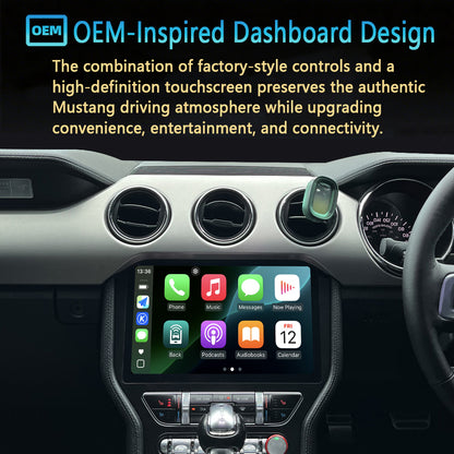 Idoing 11.5 inch Android 13 Radio Head Unit 6GB+128GB For Ford Mustang 2015-2021