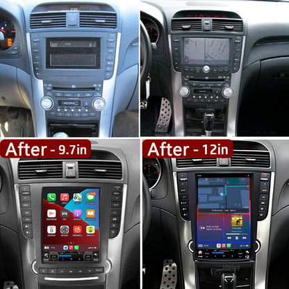 Idoing 12.1inch Android 13 Radio Head Unit For Acura TL 2004-2008