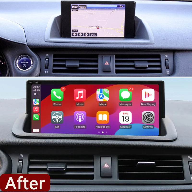 Idoing 10.25inch Android Radio Head Unit For Lexus CT200H 2011-2019