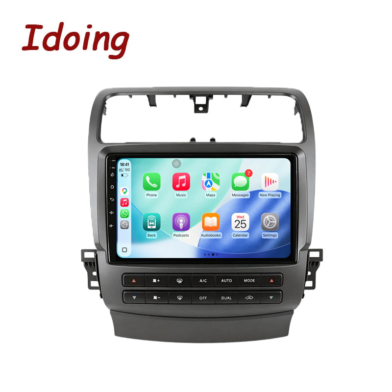 Idoing 9inch Android 13 Radio Head Unit 6GB+128GB For Acura TSX 2004-2008