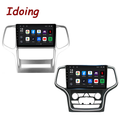 Idoing 9inch Android 13 Radio Head Unit Qualcomm Chip For Jeep Grand Cherokee WK2 2008-2017