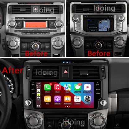 Idoing 10.3inch Android 13 Radio Head Unit Qualcomm Chip 8GB+128GB For Toyota 4Runner 2010-2021