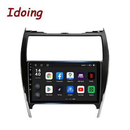 Idoing 10.2inch Android 13 Radio Head Unit Qualcomm Chip For Toyota Camry 7 XV 50 55 2012-2014 US EDITION