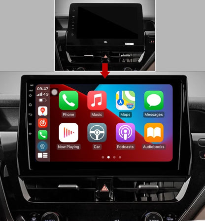 Idoing 10.2inch Android 13 Radio Head Unit Qualcomm Chip For Toyota Camry VIII 8 XV70 2020 2021