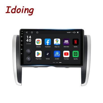 Idoing 9inch Android 13 Radio Head Unit Qualcomm Chip For Toyota Allion T260 2007-2020