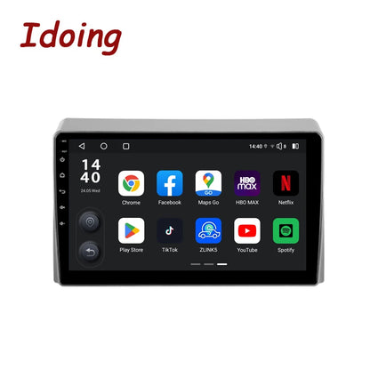 Idoing 10.2inch Android 13 Radio Head Unit Qualcomm Chip For Toyota Hiace XH10 H200 5 Ⅴ 2004-2021
