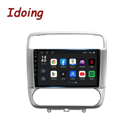 Idoing 9inch Android 13 Radio Head Unit Qualcomm Chip For Honda Stream 1 2000-2006