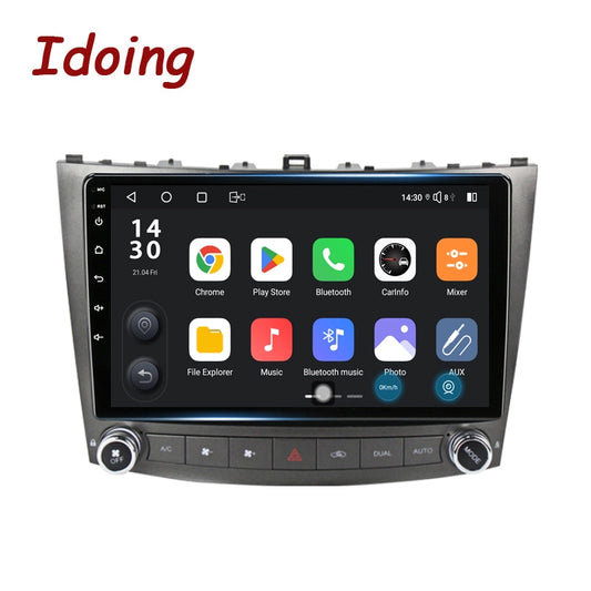 Idoing 10.2inch Android 13 Radio Head Unit Qualcomm Chip For Lexus IS250 IS300 IS200 IS220 IS350 2005-2013