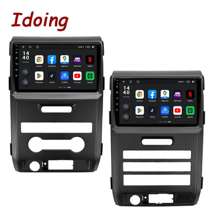 Idoing 9inch Android 13 Radio Head Unit Qualcomm Chip For Ford F150 P415 Raptor 2008-2014