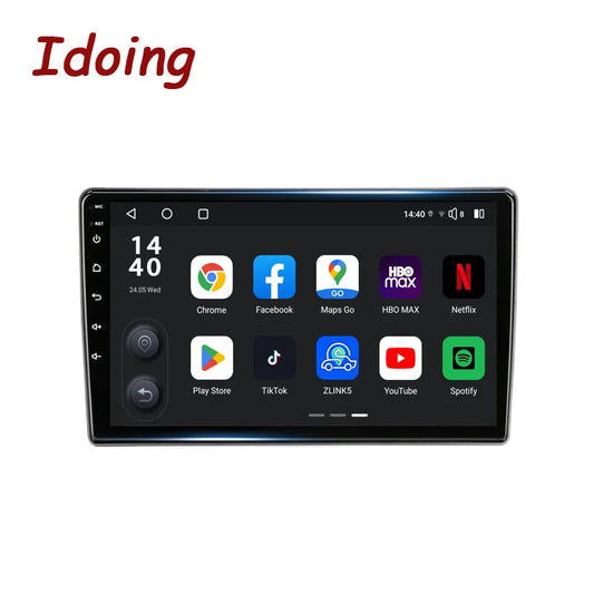 Idoing 10.2inch Android 13 Radio Head Unit Qualcomm Chip For Nissan X Trail 2000-2007
