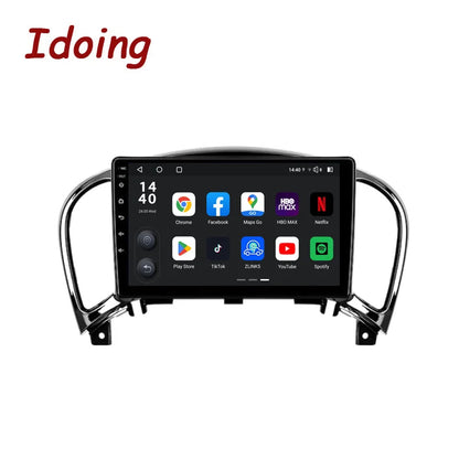 Idoing 9inch Android 13 Radio Head Unit Qualcomm Chip For Nissan Juke 2010-2014