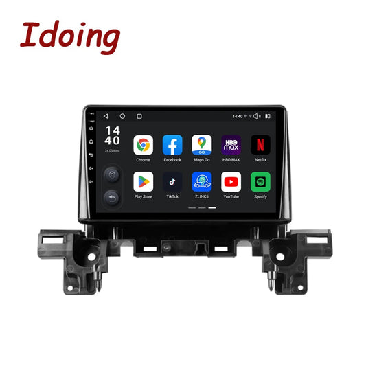 Idoing 9inch Android 13 Radio Head Unit Qualcomm Chip For Mazda CX-5 2017-2023