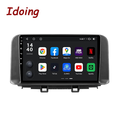 Idoing 10.2inch Android 13 Radio Head Unit Qualcomm Chip For Hyundai Encino 2018-2019