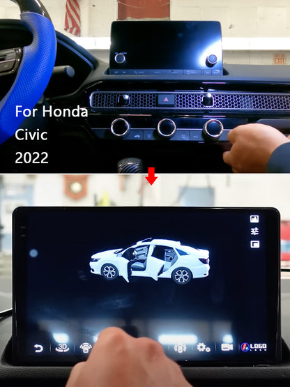 Idoing 9inch Android 13 Radio Head Unit Qualcomm Chip For Honda Civic 2022