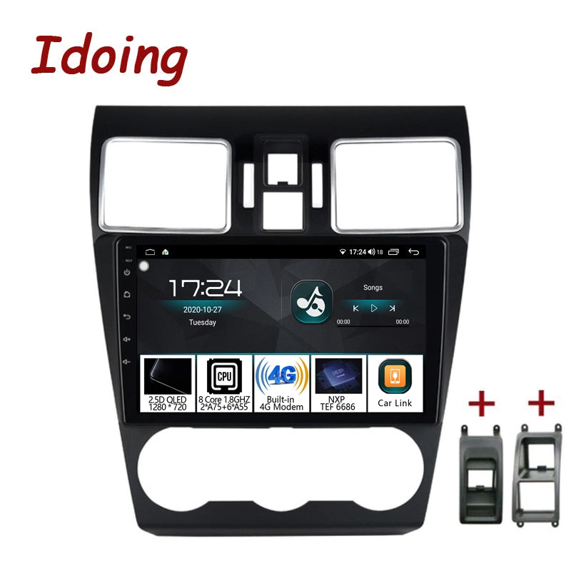 Idoing 9inch Android 12 Radio Head Unit For 2016-2022 Subaru WRX Sti XV Forester