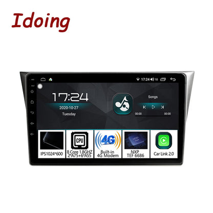 Idoing 9inch Android 12 Radio Head Unit For 2002-2007 Subaru WRX Forester Impreza GD GG