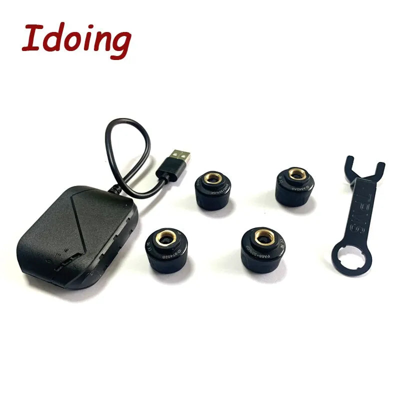 Idoing Malide Special TPMS Wireless Tire Pressure Monitoring System 4 External Sensors