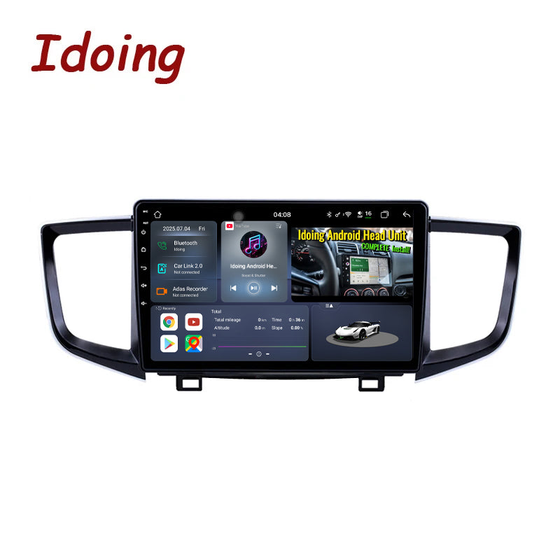 Idoing 10.2inch Android 13 Radio Head Unit For Honda Pilot 2016-2018