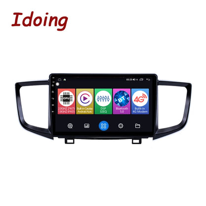 Idoing 10.2inch Android 12 Radio Head Unit For Honda Pilot 2016-2018