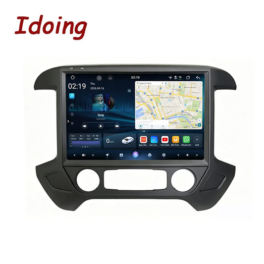 Idoing 13.1inch Android 14 Radio Head Unit For Chevrolet Silverado GMC Sierra 2014-2018