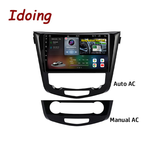 Idoing 10,2 Zoll Android 12 Radio-Haupteinheit für Nissan X-Trail Qashqai Rogue 2014-2022