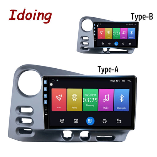 Idoing 9inch Android 12 Radio Head Unit For 2002-2008 Toyota Matrix 2 E130 E140 Pontiac Vibe