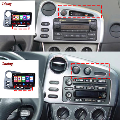 Idoing 9inch Android 12 Radio Head Unit For Toyota Matrix 2 E130 E140 Pontiac Vibe 2002-2008