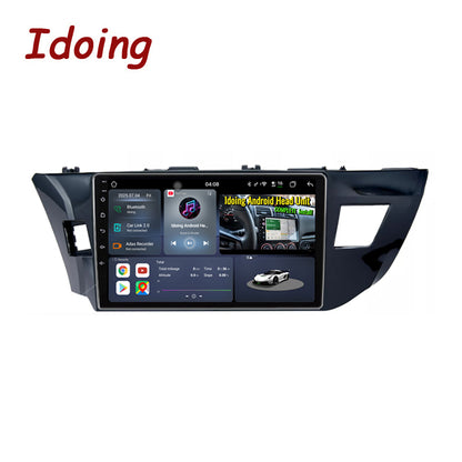 Idoing 10.2inch Android 13 Radio Head Unit For Toyota Corolla E170 E180 2012-2016