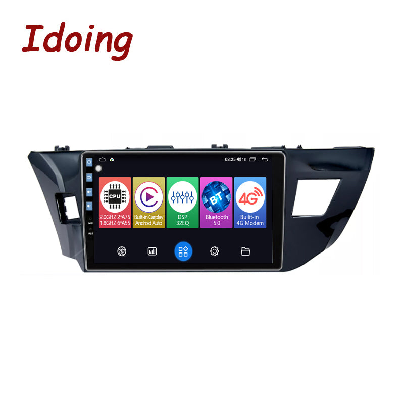 Idoing 10.2inch Android 12 Radio Head Unit For Toyota Corolla 11 2012-2016