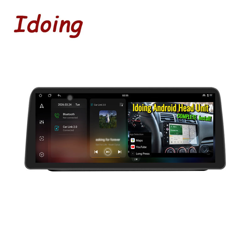 Idoing 12.3inch Android 14 Radio Head Unit For Toyota RAV4 XA50 2020-2026