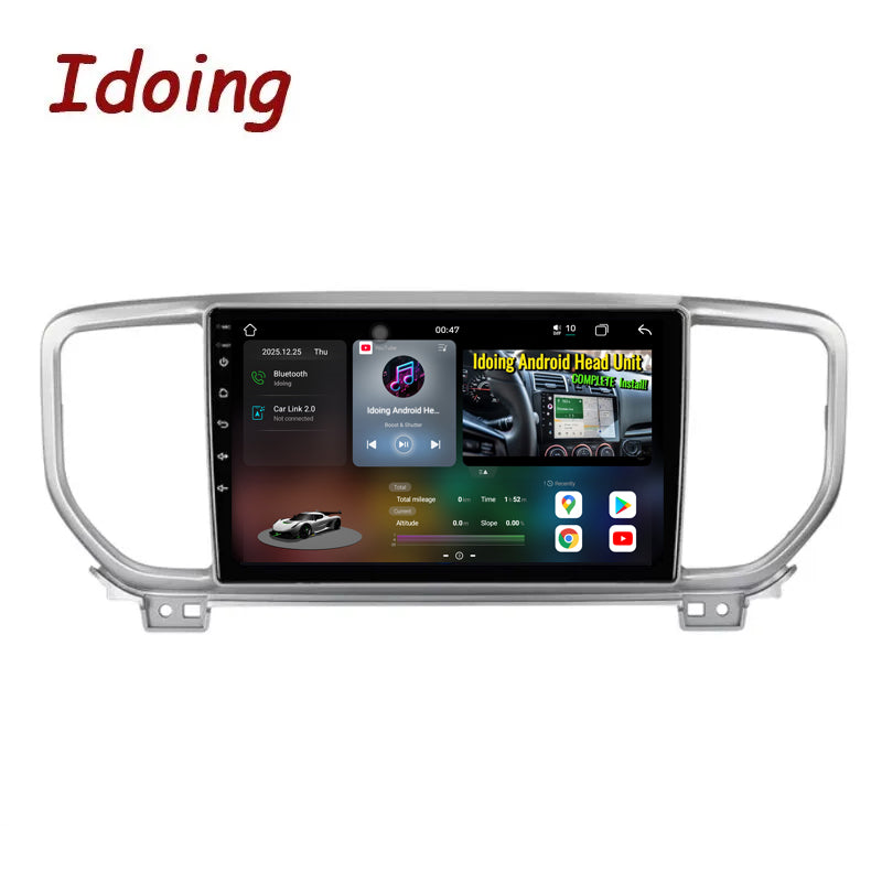 Idoing 9inch Android 14 Radio Head Unit For Kia Sportage 2016-2022