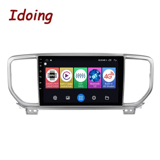 Idoing 9inch Android 12 Radio Head Unit For Kia Sportage 4 QL KX5 2016-2019