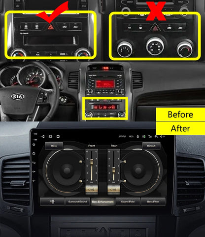 Idoing 9inch Android 12 Radio Head Unit For Kia Sorento 2 XM 2009-2012