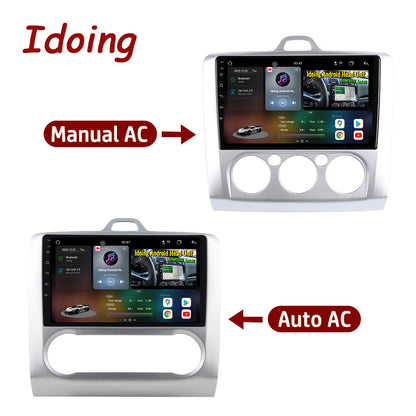 Idoing 9inch Android 14 Radio Head Unit For Ford Focus 2004-2012