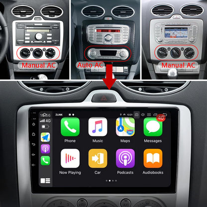 Idoing 9inch Android 12 Radio Head Unit For Ford Focus 2 3 Mk2/Mk3 2004-2012