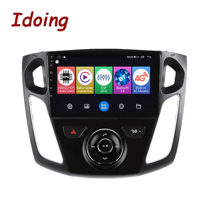 Idoing 9inch Android 12 Radio Head Unit For Ford Focus 3 Mk 3 2011-2019