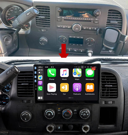 Idoing 10.2inch Android 12 Radio Head Unit For Chevrolet Silverado Tahoe Suburban Enclave GMC Yukon Sierra Hummer H2
