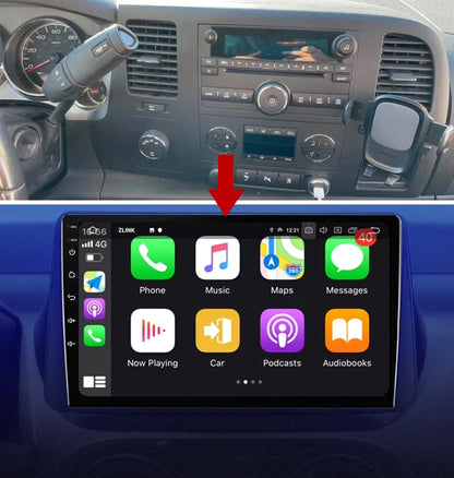 Idoing 10.2inch Android 12 Radio Head Unit For Chevrolet Silverado/Tahoe/Suburban/Enclave/GMC Yukon/Sierra/Hummer H2