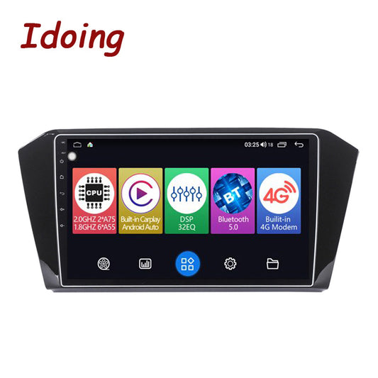 Idoing 10.2inch Android 12 Radio Head Unit For Volkswagen VW Passat B8 Magotan 2015-2020