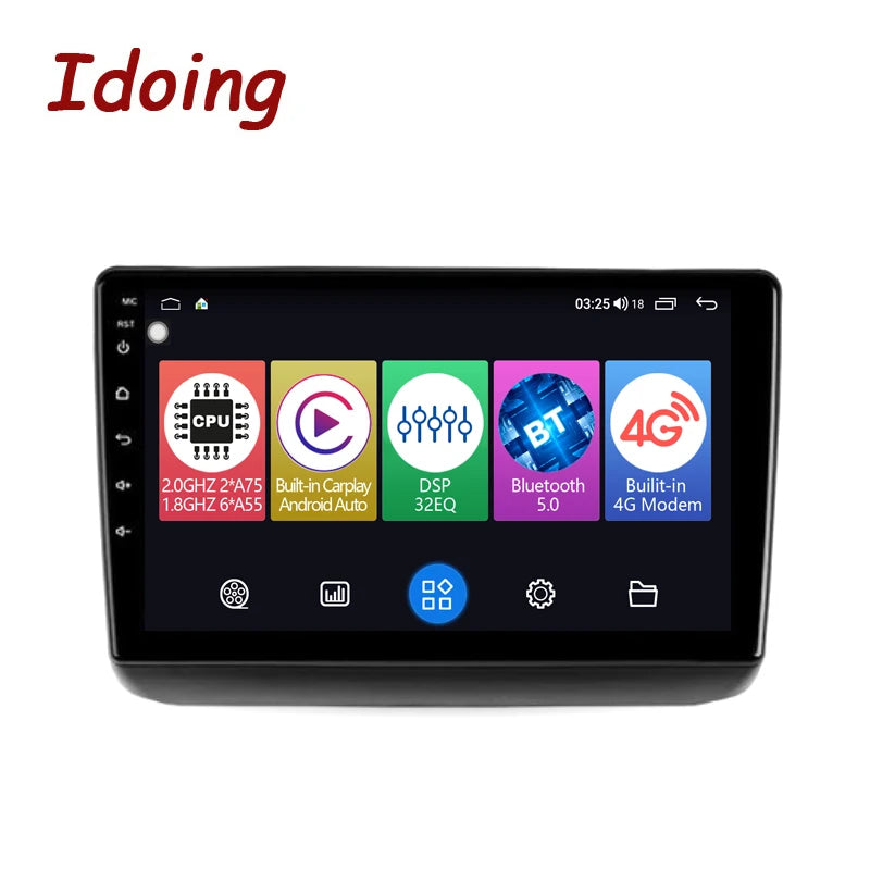 Idoing 9inch Android 12 Radio Head Unit For Jeep Grand Cherokee WK2 2013-2020