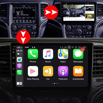 Idoing 9inch Android 12 Radio Head Unit For Jeep Grand Cherokee WK2 2013-2020