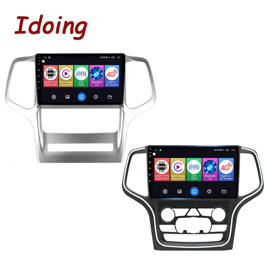 Idoing 9inch Android 12 Radio Head Unit For Jeep Grand Cherokee WK2 2008-2013